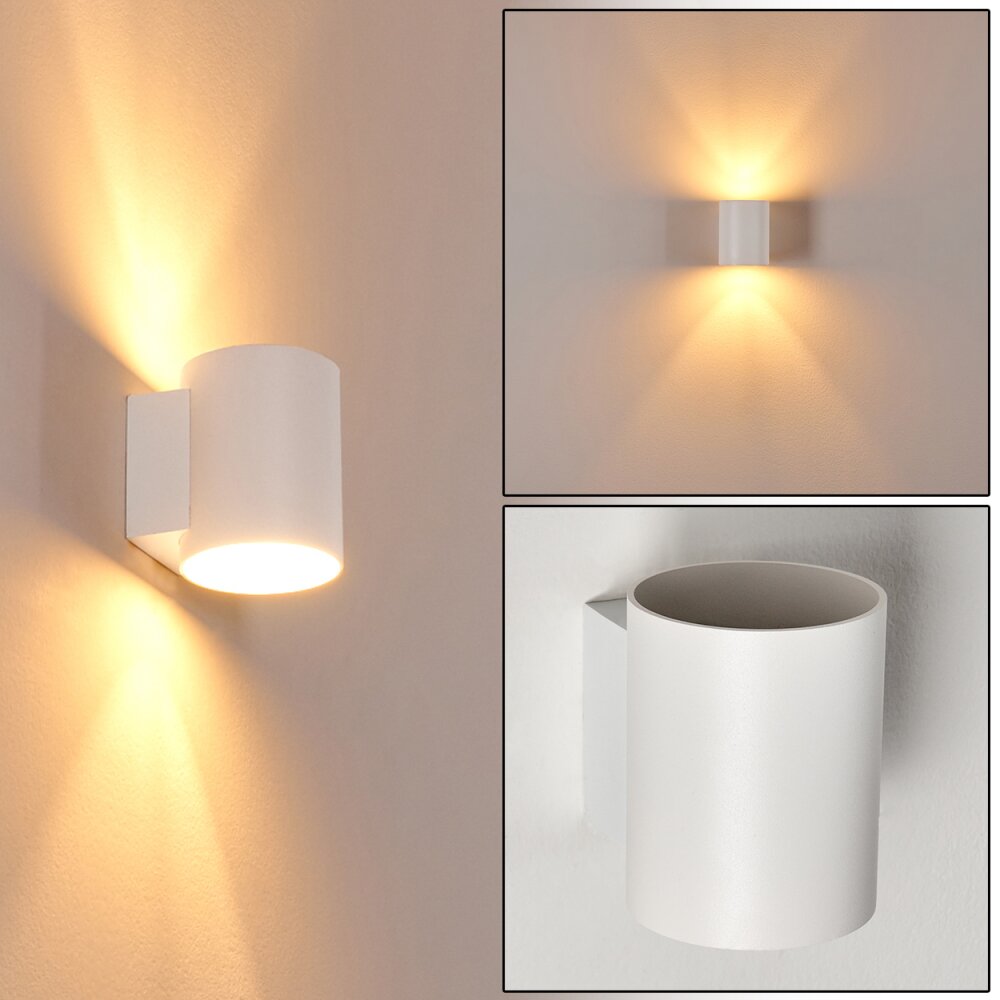 Letsbo Wandleuchte Weiß, 1-flammig main product photo