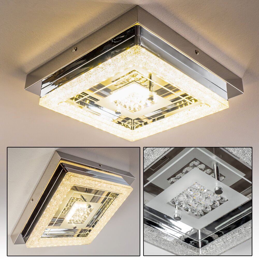Deckenleuchte Skrea LED Chrom, 1-flammig main product photo