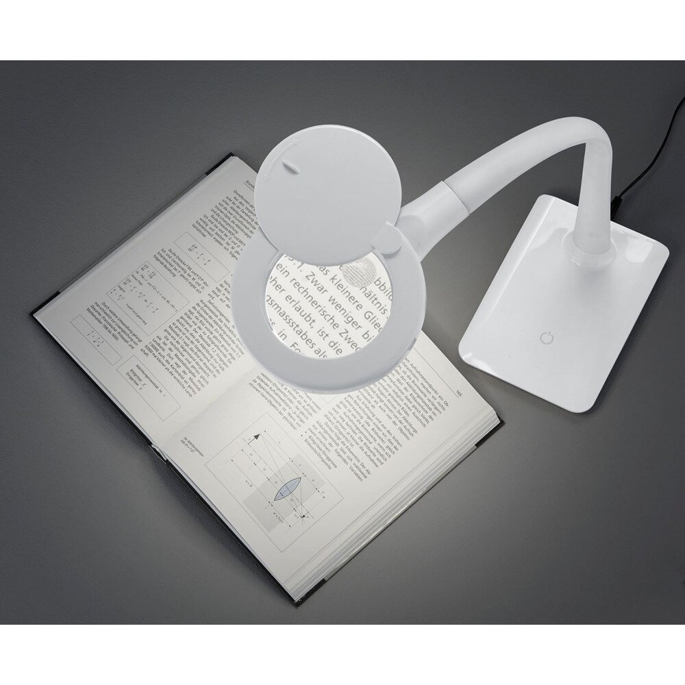 Trio Leuchten LUPO Tischleuchte LED Weiß, 1-flammig main product photo