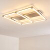 Beken Deckenleuchte LED Nickel-Matt, 1-flammig