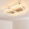 Beken Deckenleuchte LED Nickel-Matt, 1-flammig