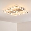 Beken Deckenleuchte LED Nickel-Matt, 1-flammig