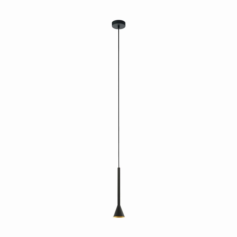 Eglo CORTADERAS Hängeleuchte Gold, Schwarz, 1-flammig main product photo