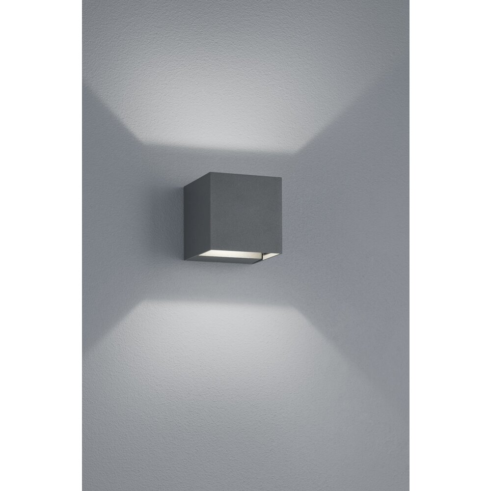 Trio Leuchten ADAJA Aussenwandleuchte LED Anthrazit, 2-flammig main product photo
