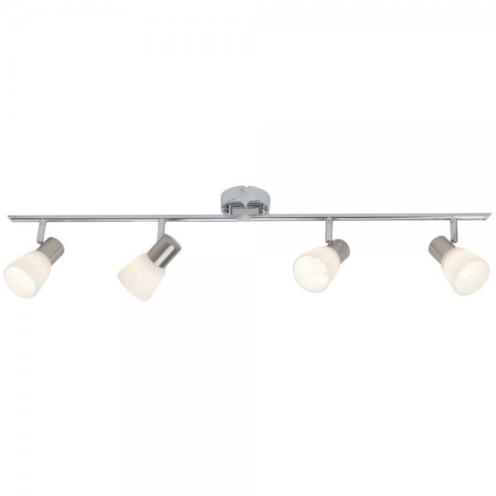Brilliant Leuchten Janna Spotrohr Chrom, Weiß, 4-flammig main product photo