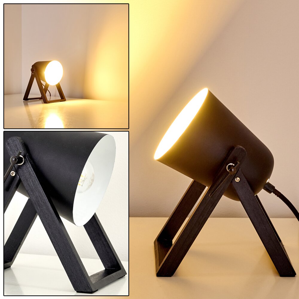 Novilly Tischleuchte Schwarz, 1-flammig main product photo