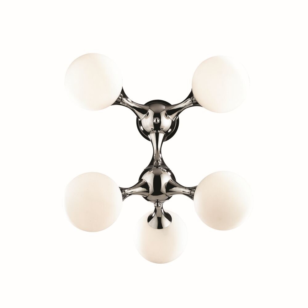 Ideal Lux NODI Deckenleuchte Chrom, 5-flammig main product photo