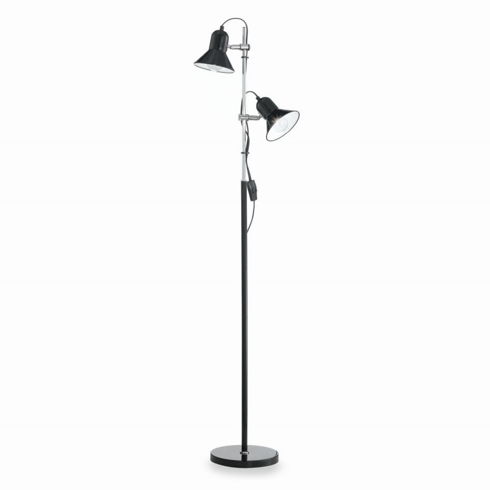 Ideal Lux POLLY Stehleuchte Schwarz, 2-flammig main product photo