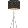 Globo CLARKE Stehleuchte Nickel-Matt, 1-flammig