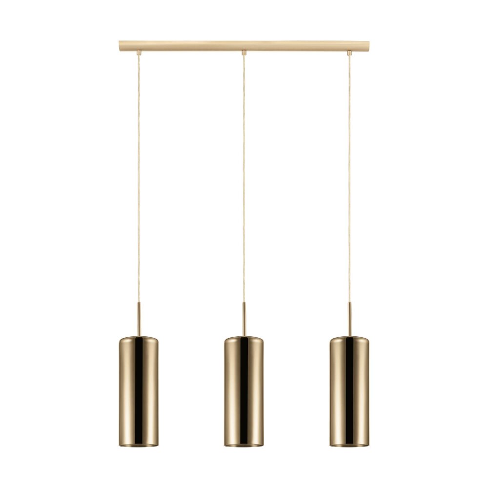 Eglo Leuchten SELVINO Hängeleuchte Nickel-Matt, 3-flammig main product photo