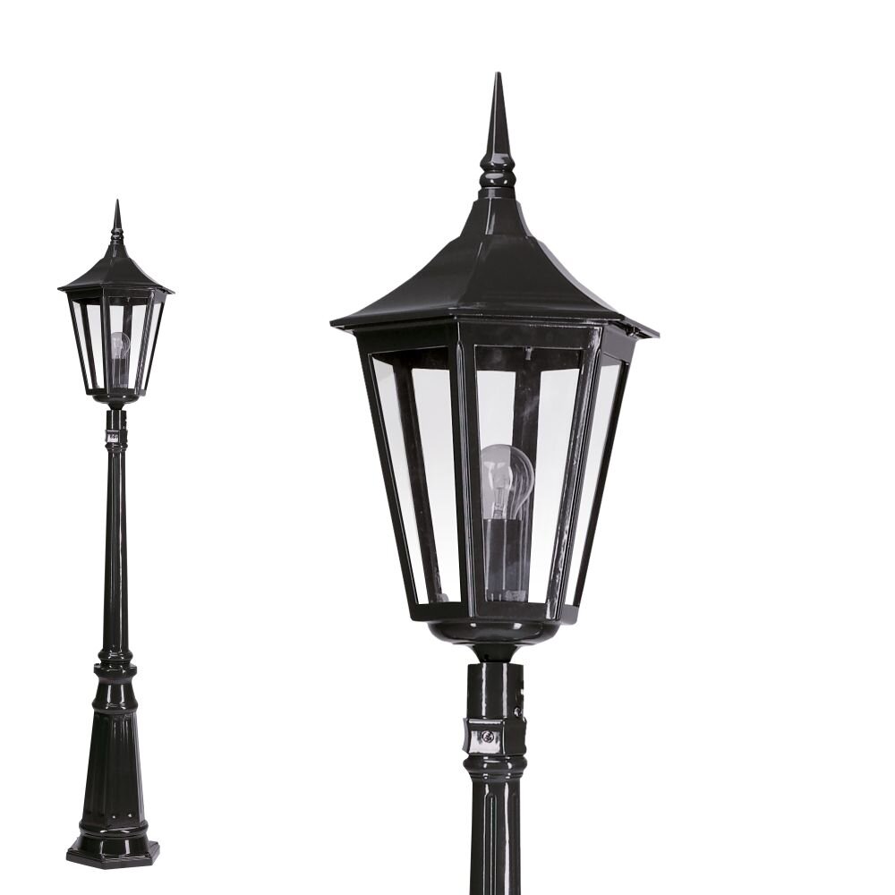 KS Verlichting Zeist Wegeleuchte Schwarz, 1-flammig main product photo