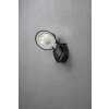 Konstsmide Prato Batterie Wandleuchte LED Schwarz, 1-flammig, Bewegungsmelder