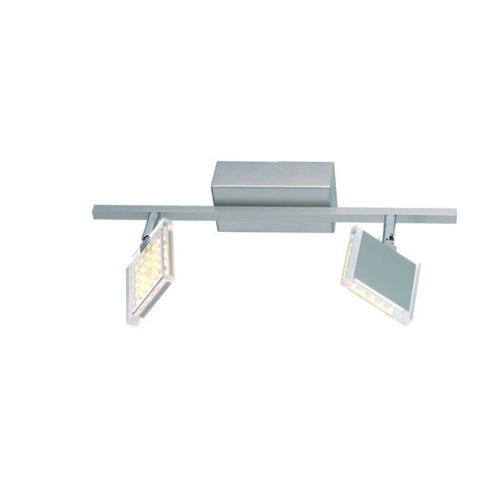 Paul Neuhaus FUTURA Deckenleuchte LED Edelstahl, 2-flammig main product photo