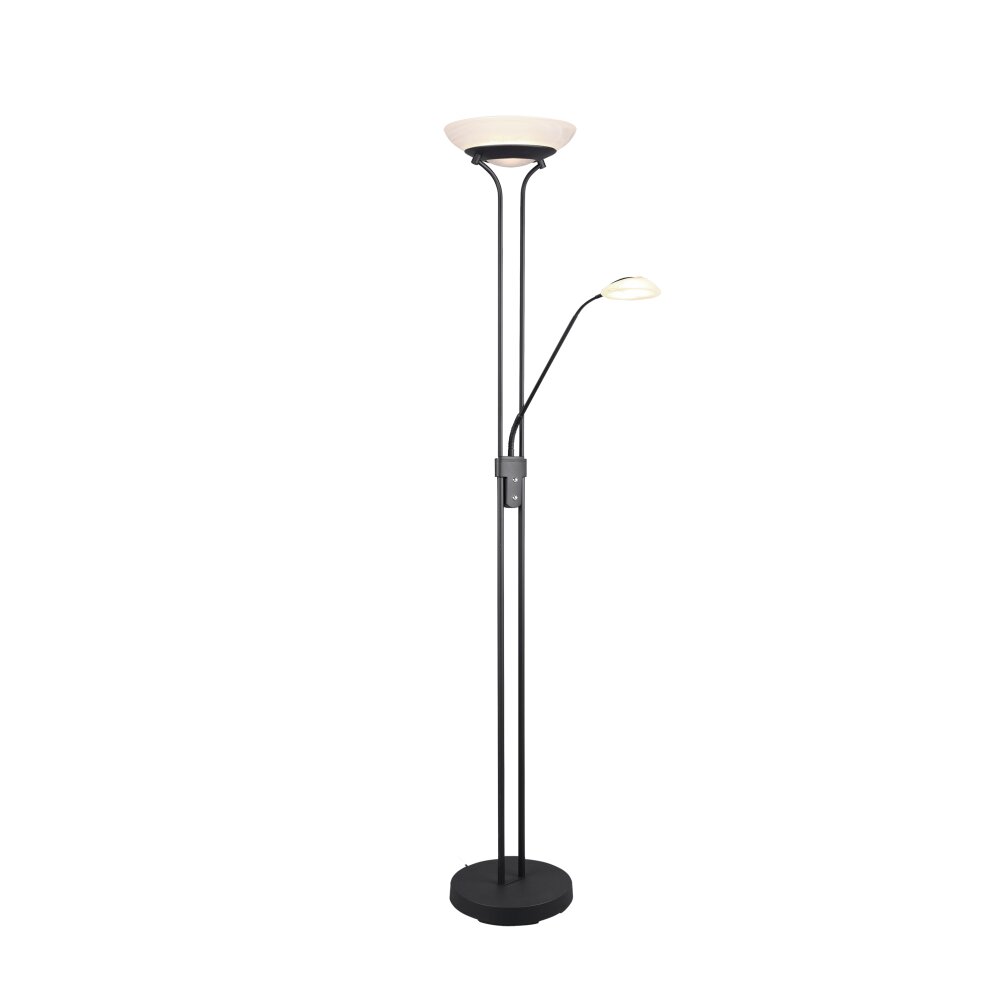 Reality Orson Deckenfluter LED Schwarz, 2-flammig main product photo