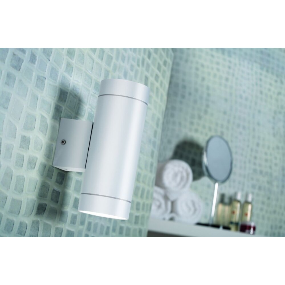 Nordlux TIN Außenwandleuchte Weiß, 2-flammig main product photo