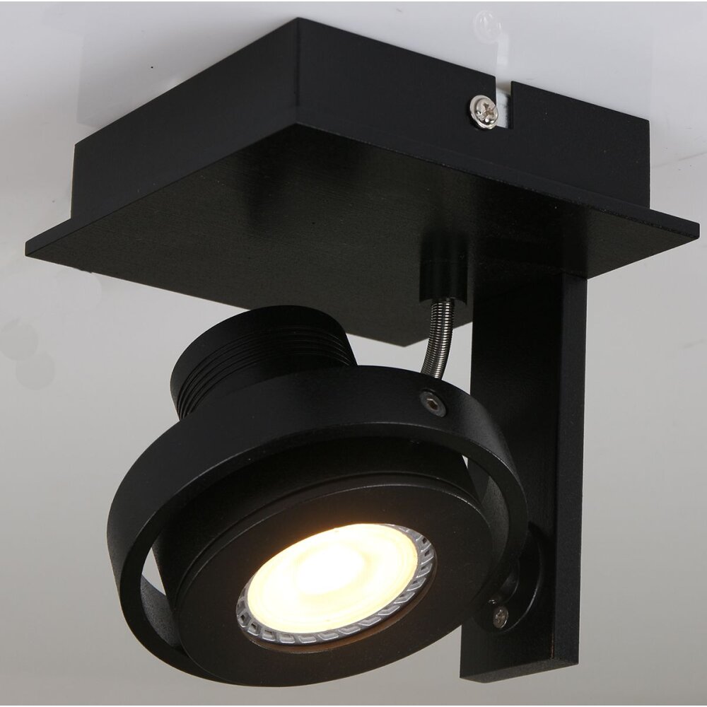 Steinhauer MEXLITE Deckenleuchten Schwarz, 1-flammig main product photo