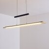 Junsele Pendelleuchte LED Schwarz, 1-flammig