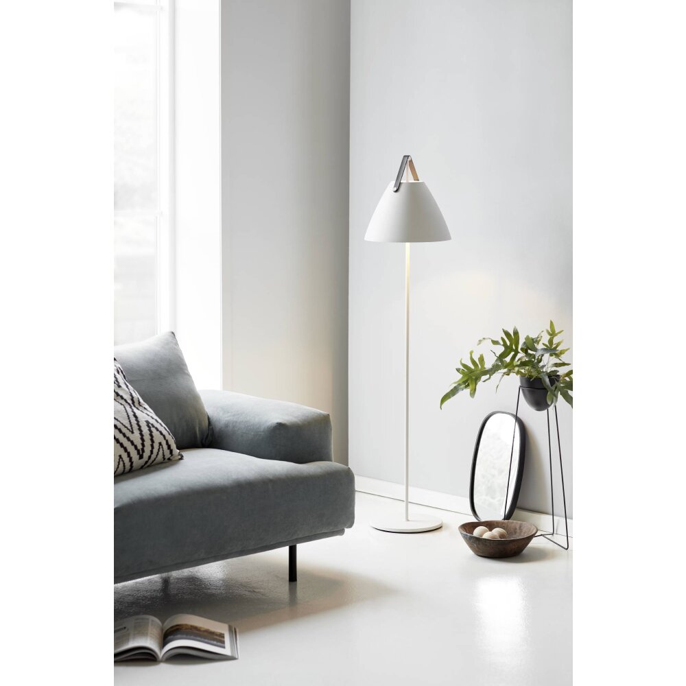 Design For The People by Nordlux STRAP Stehleuchte Weiß, 1-flammig main product photo