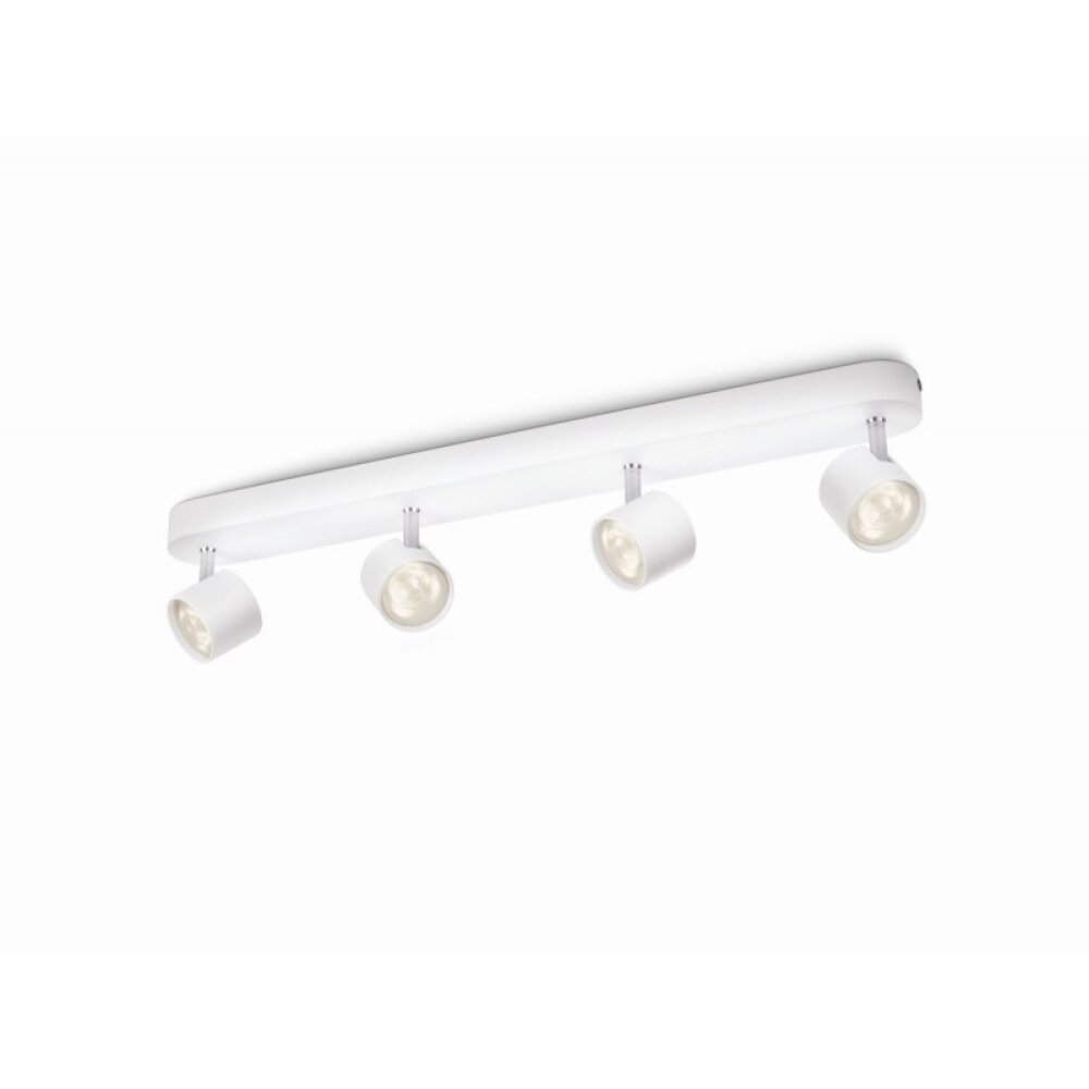 Philips STAR Aufbauspot LED Weiß, 4-flammig main product photo