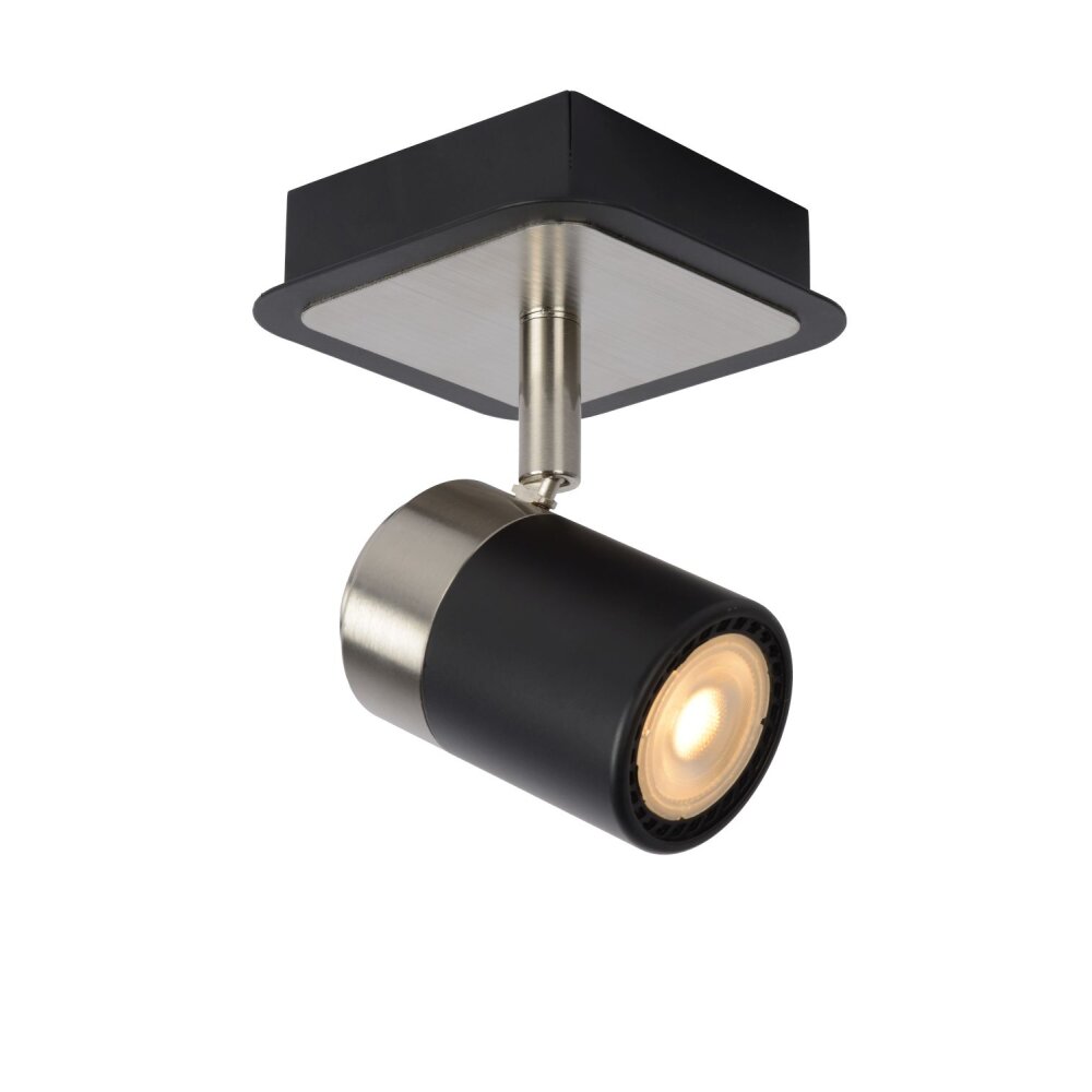 Lucide LENNERT Deckenleuchte LED Schwarz, 1-flammig main product photo
