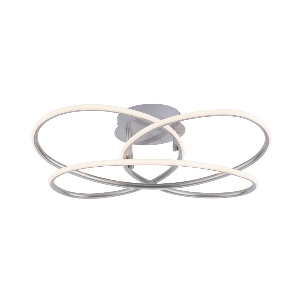Leuchten Direkt NODE Deckenleuchte LED Nickel-Matt, 1-flammig main product photo