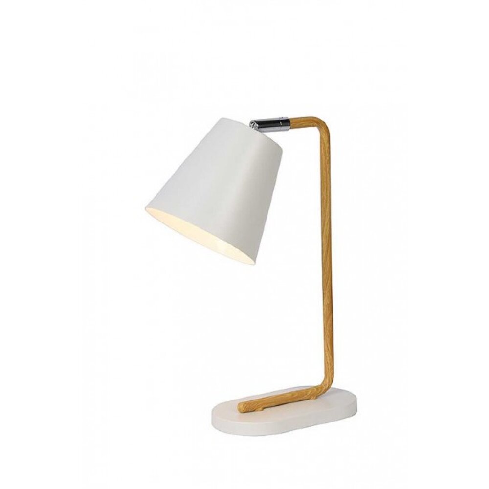 Lucide CONA Tischleuchte Weiß, 1-flammig main product photo