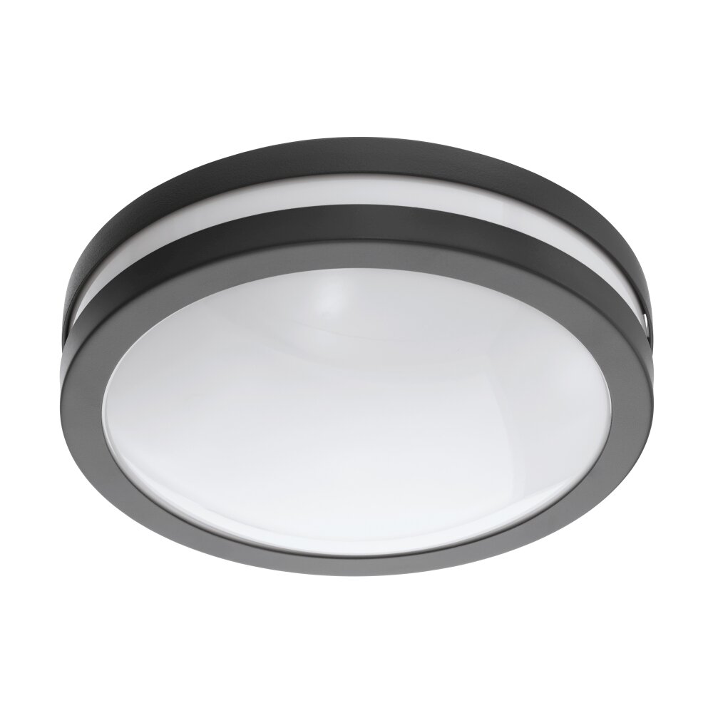 Eglo connect LOCANA Deckenleuchte LED Anthrazit, 1-flammig main product photo