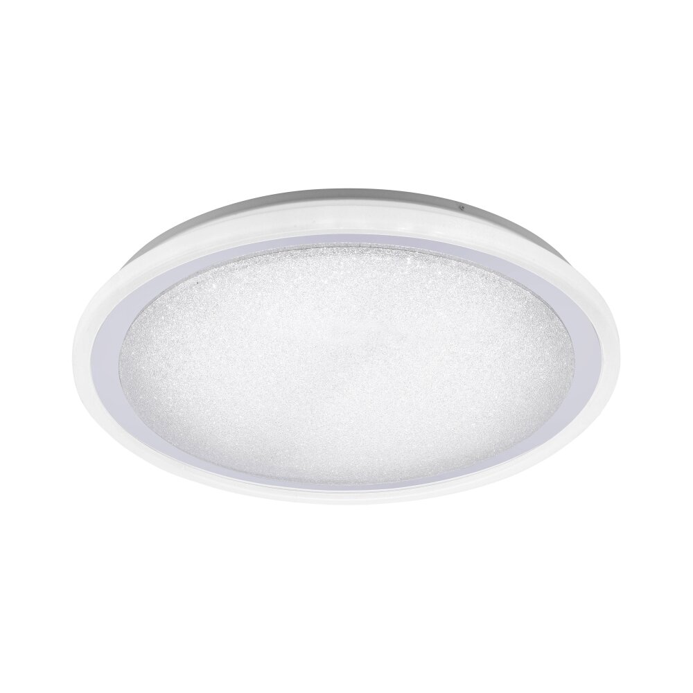 Leuchten Direkt MEDINA Deckenleuchte LED Chrom gebürstet, 1-flammig, Fernbedienung main product photo