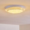 Litto Deckenleuchte LED Weiß, 1-flammig, Fernbedienung