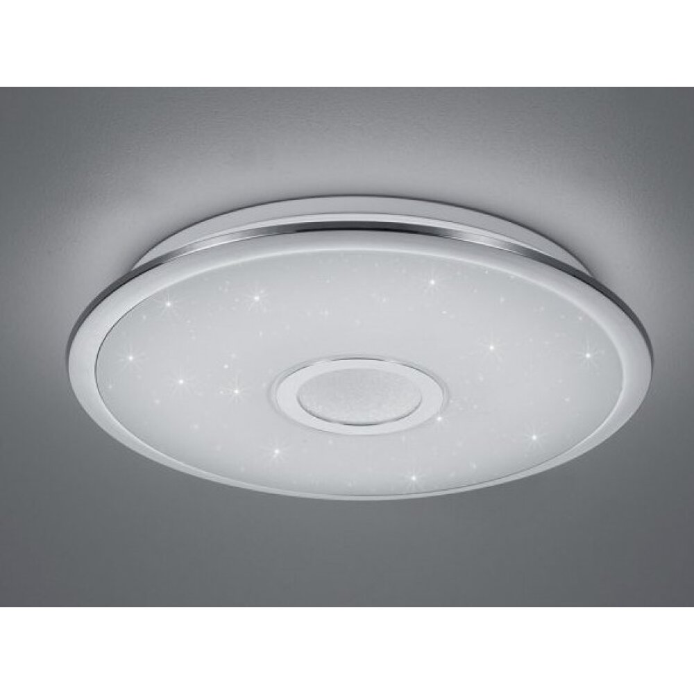 Trio Leuchten OSAKA Deckenleuchte LED Chrom, 1-flammig, Fernbedienung main product photo