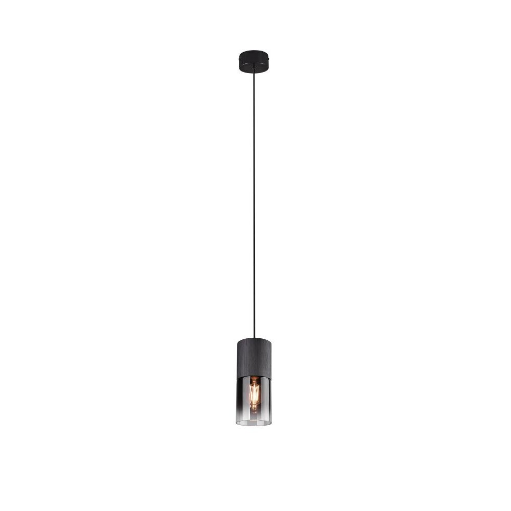 Trio Leuchten ROBIN Pendelleuchte Schwarz, 1-flammig main product photo