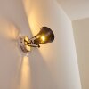 Berkeley Wandleuchte Gold, Weiß, 1-flammig