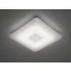 Trio Leuchten SAMURAI Deckenleuchte LED Weiß, 1-flammig, Fernbedienung