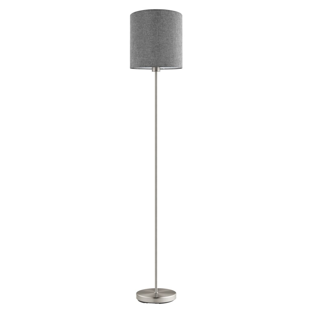 Eglo PASTERI Stehleuchte Nickel-Matt, 1-flammig main product photo