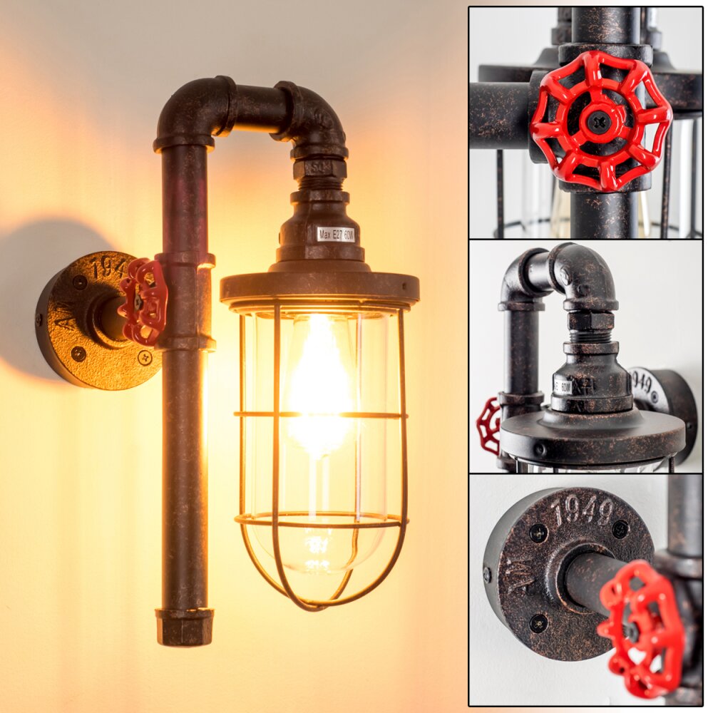 Amal Wandleuchte Transparent, 1-flammig main product photo