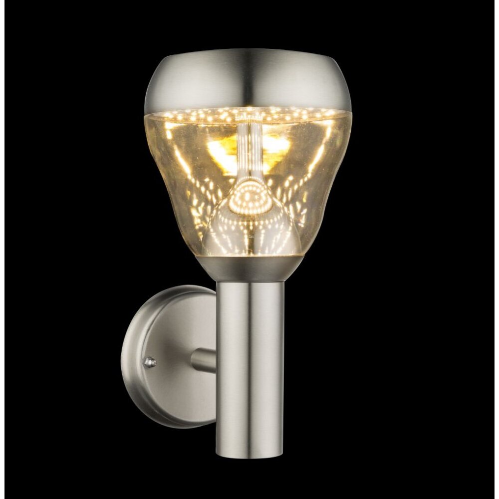 Globo MONTE Außenwandleuchte LED Klar, 1-flammig main product photo