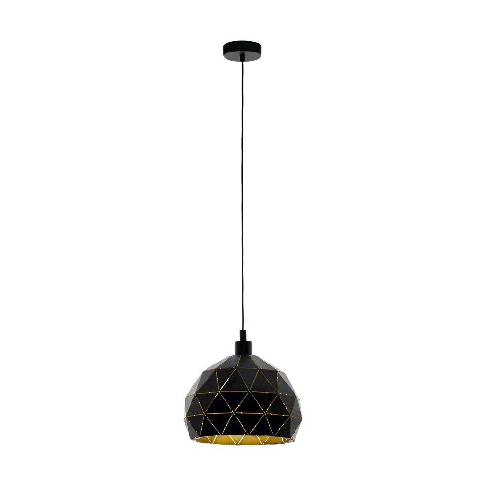 Eglo ROCCAFORTE Hängeleuchte Gold, Schwarz, 1-flammig main product photo