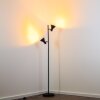 Mavas Stehleuchte Schwarz, 2-flammig