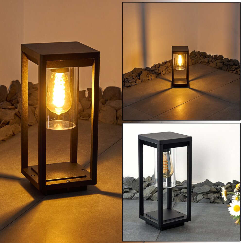 Baoshan Sockelleuchte Schwarz, 1-flammig main product photo