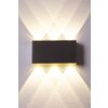 Stream Wandleuchte Aluminium, 6-flammig