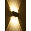 Stream Wandleuchte Aluminium, 6-flammig