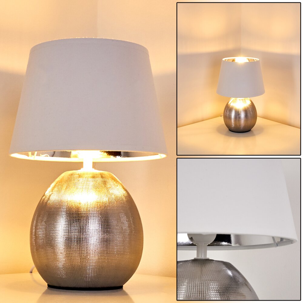Stampa Tischleuchte Silber, 1-flammig main product photo