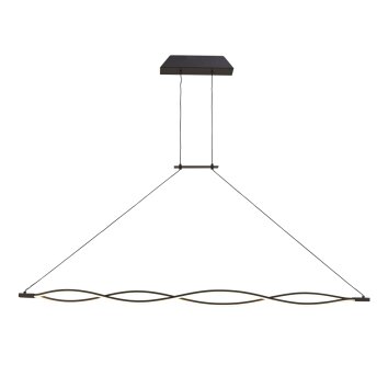 Mantra SAHARA Pendelleuchte LED Silber, 1-flammig