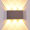 Lente Wandleuchte LED Aluminium, 6-flammig