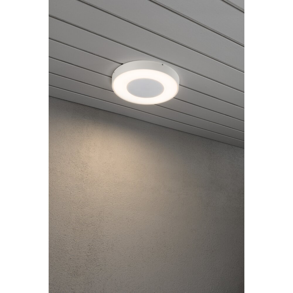 Konstsmide Carrara Deckenleuchte LED Weiß, 1-flammig, Fernbedienung main product photo