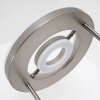 Watino Deckenfluter LED Nickel-Matt, 3-flammig