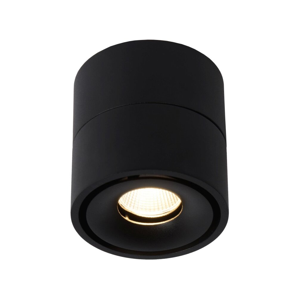 Lucide YUMIKO Deckenspot LED Schwarz, 1-flammig main product photo
