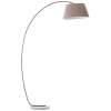 Brilliant Brok Bogenlampe Grau, 1-flammig