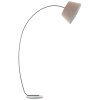 Brilliant Brok Bogenlampe Grau, 1-flammig