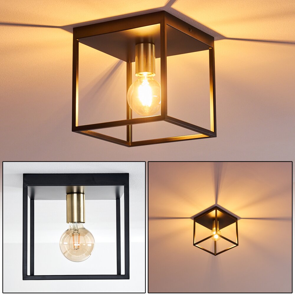 Ibusuki Deckenleuchte Schwarz, 1-flammig main product photo